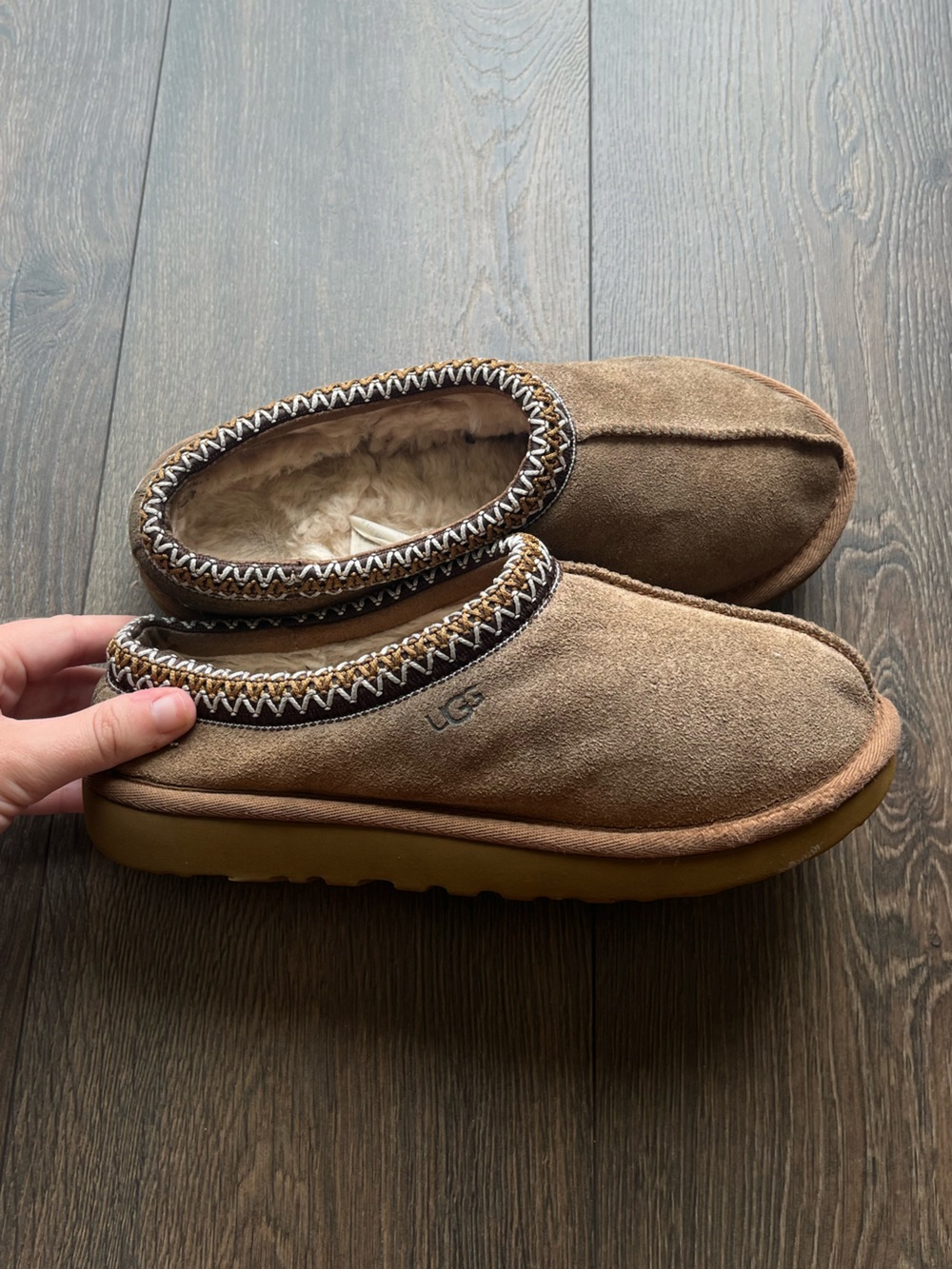 UGG Fleece-Lined Slippers